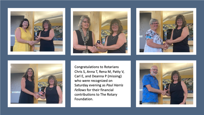 Local Rotarians Recognized As Paul Harris Fellows | Rotary Club Of Dryden